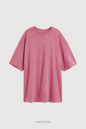 Remera Relaxed - Rose Wine