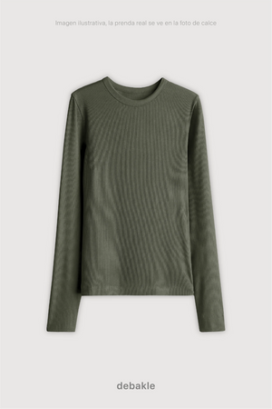 Remera Ribb Manga Larga - Debakle