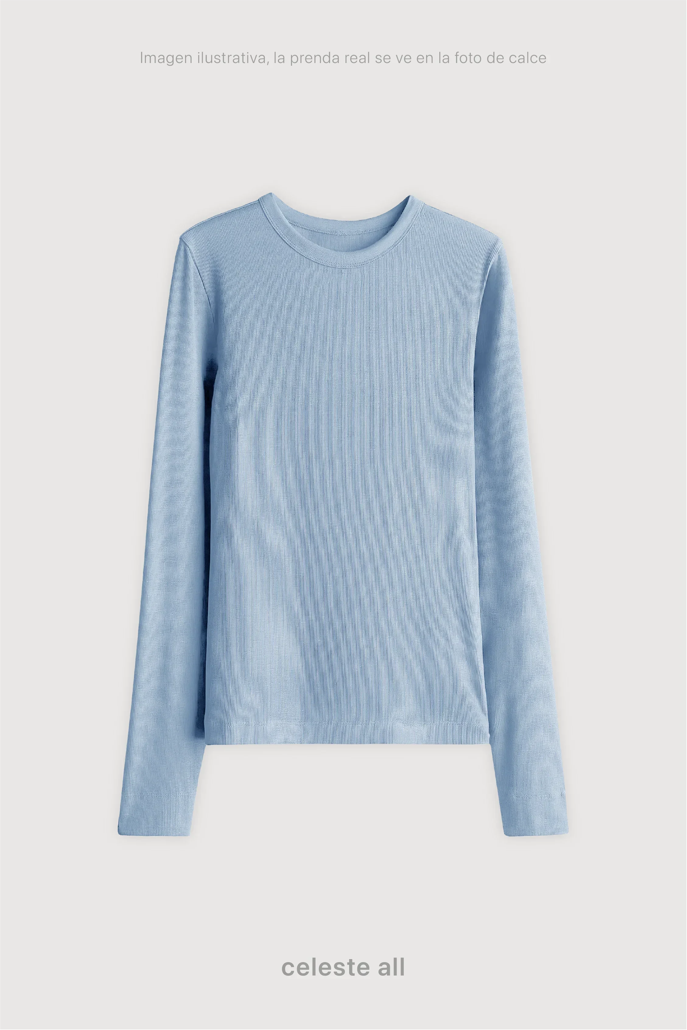 Remera Ribb Manga Larga