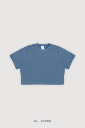 Baby Tee - Azul Regata
