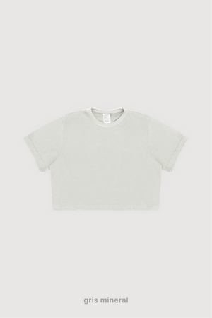 Baby Tee - Gris Mineral