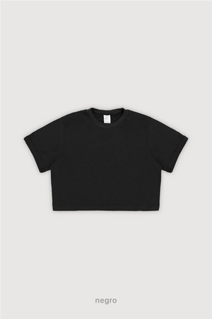 Baby Tee - Negro