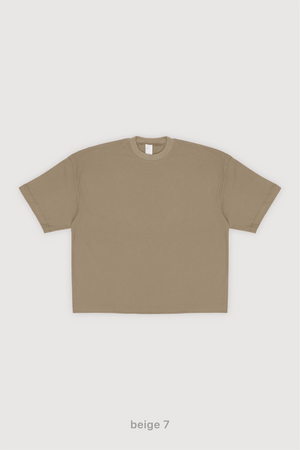 Remera Boxy Fit - Beige 7