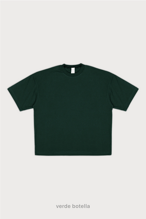 Remera Oversize - Verde Botella