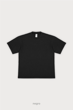 Remera Regular Fit - Negro