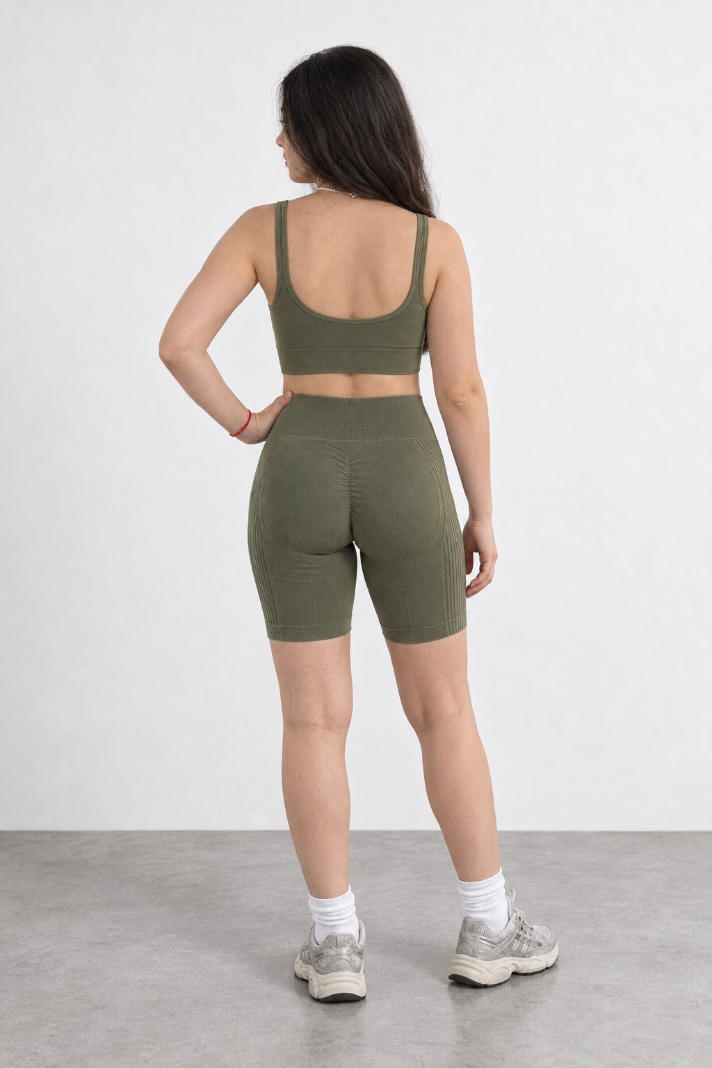 Sport Bra Bretel Fino Boost - Oliva