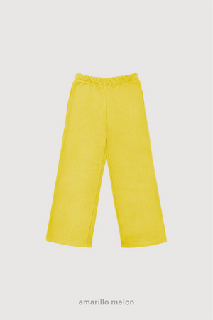 Jogging Baggy Frisado - Amarillo Melon