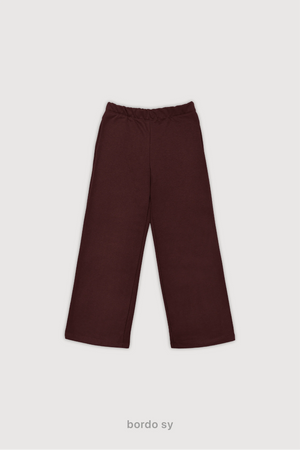 Jogging Baggy Frisado - Bordo Sy