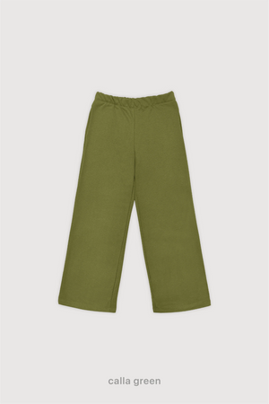 Jogging Baggy Frisado - Calla Green