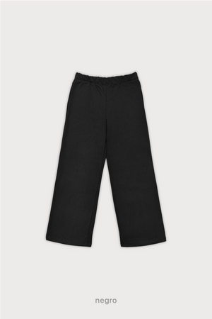 Jogging Baggy Frisado - Negro