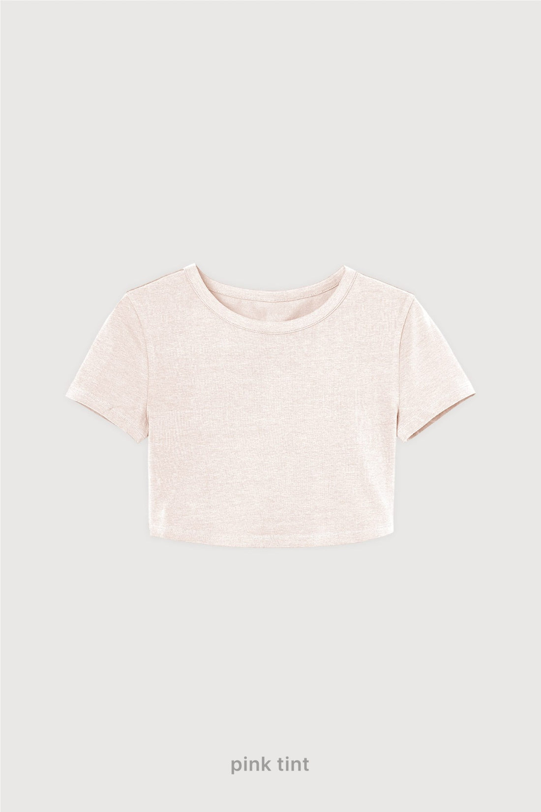 Remera Crop Top - Pink Tint