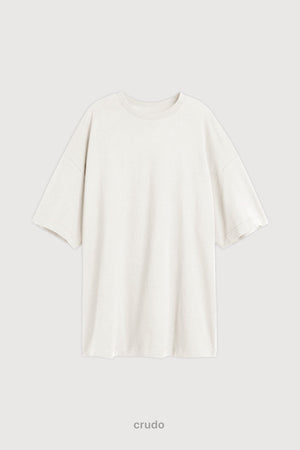 Remera Oversize - Crudo