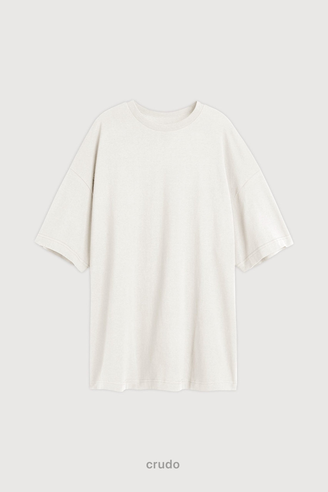 Remera Oversize - Crudo
