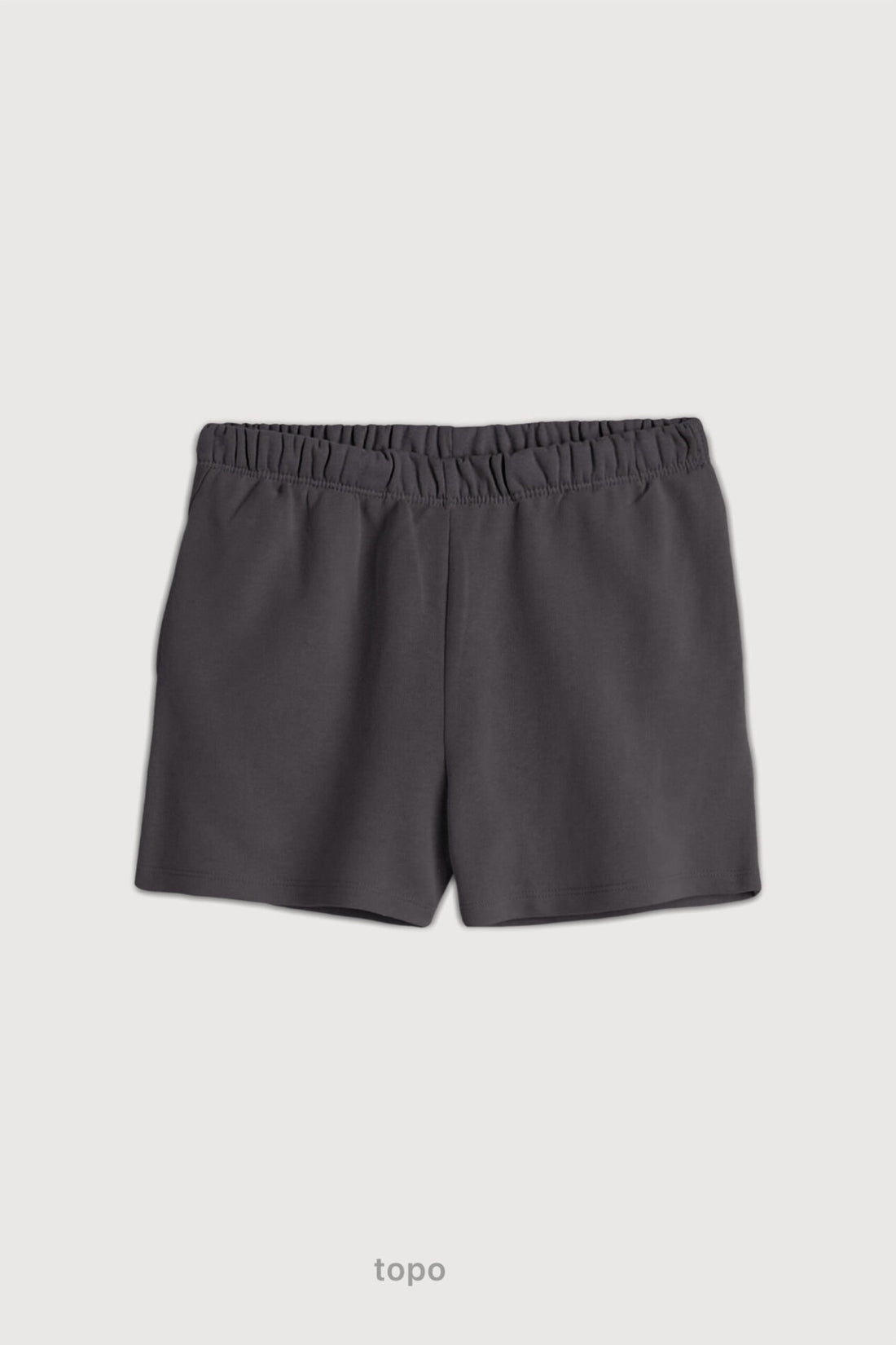 Short De Algodón - Topo