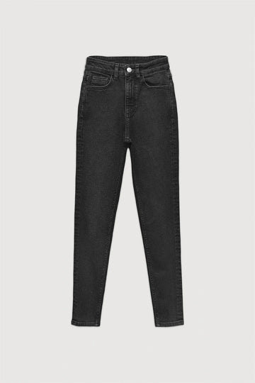 Jeans Skinny Mujer Deep Black - Mujer
