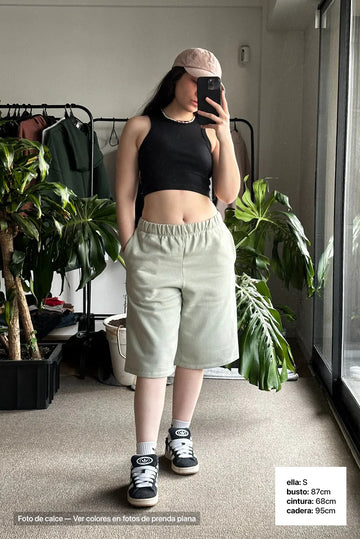 Bermuda Baggy - Mujer