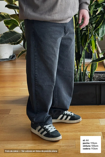 Jean Baggy Hombre Black - Hombre