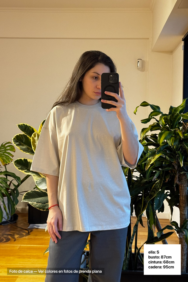 Remera Oversize - Mujer
