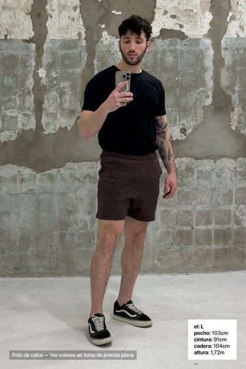 Short De Algodon - Hombre