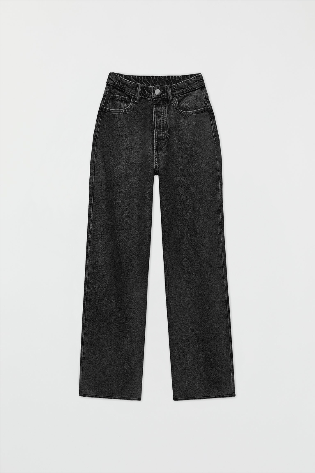 Jeans Straight Black - Black