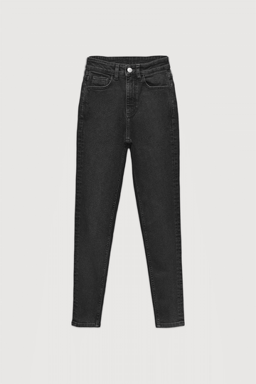 Jeans Skinny Mujer Deep Black - Deep Black