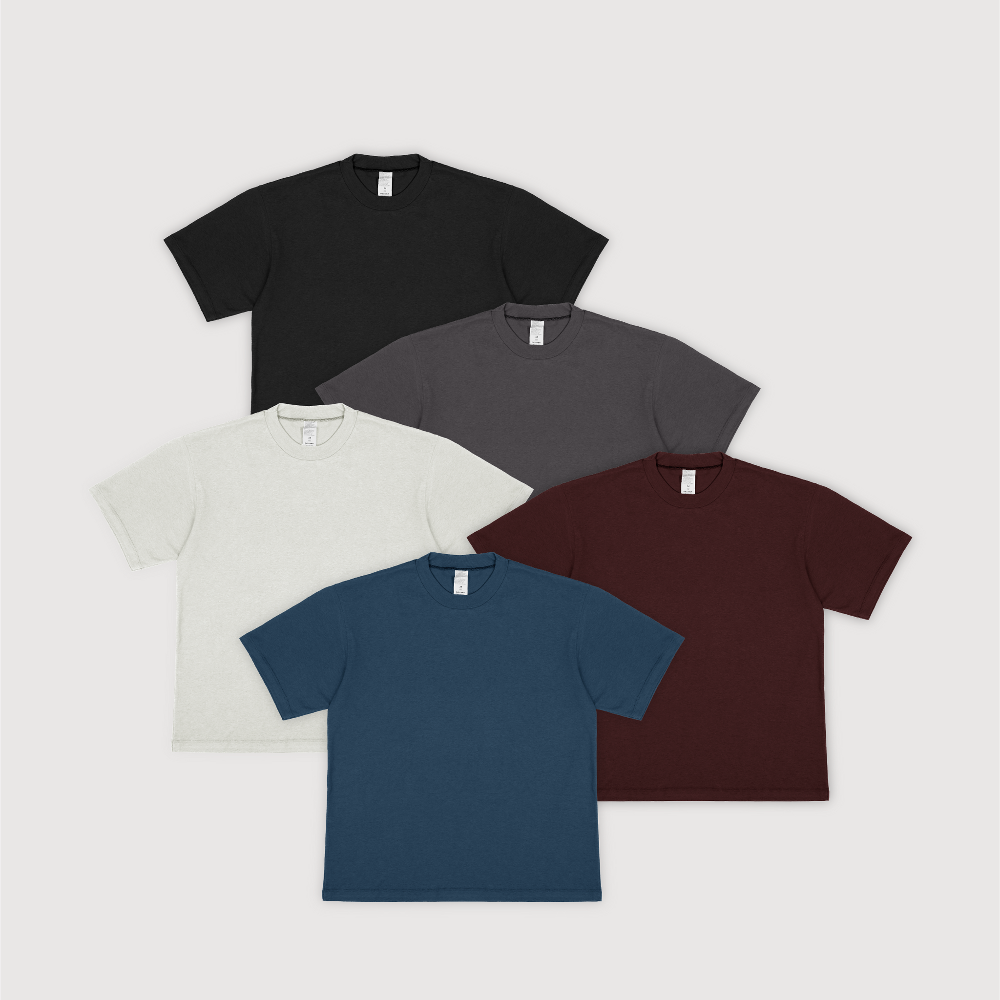 Remera Regular Fit x 5