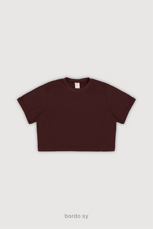 Baby Tee - Bordo Sy