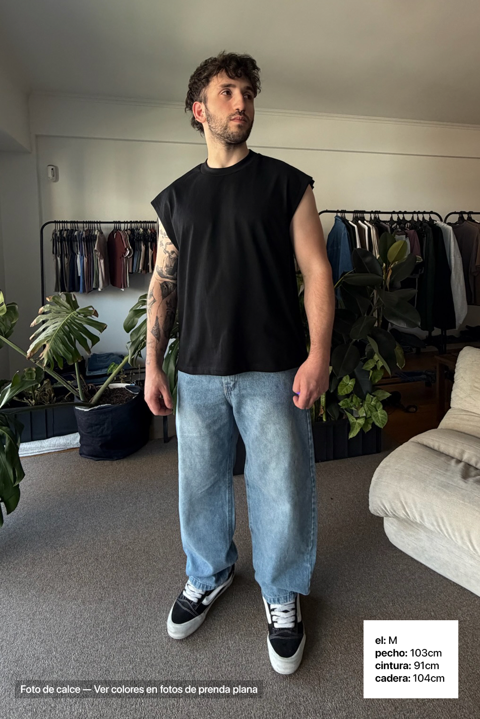 Remera Sin Mangas Hombre