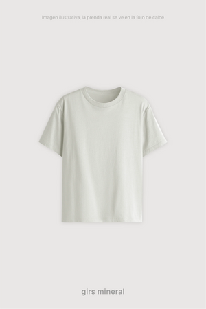 Remera Regular Fit Mujer - Gris Mineral