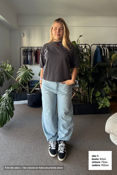 Remera Boxy Cropped