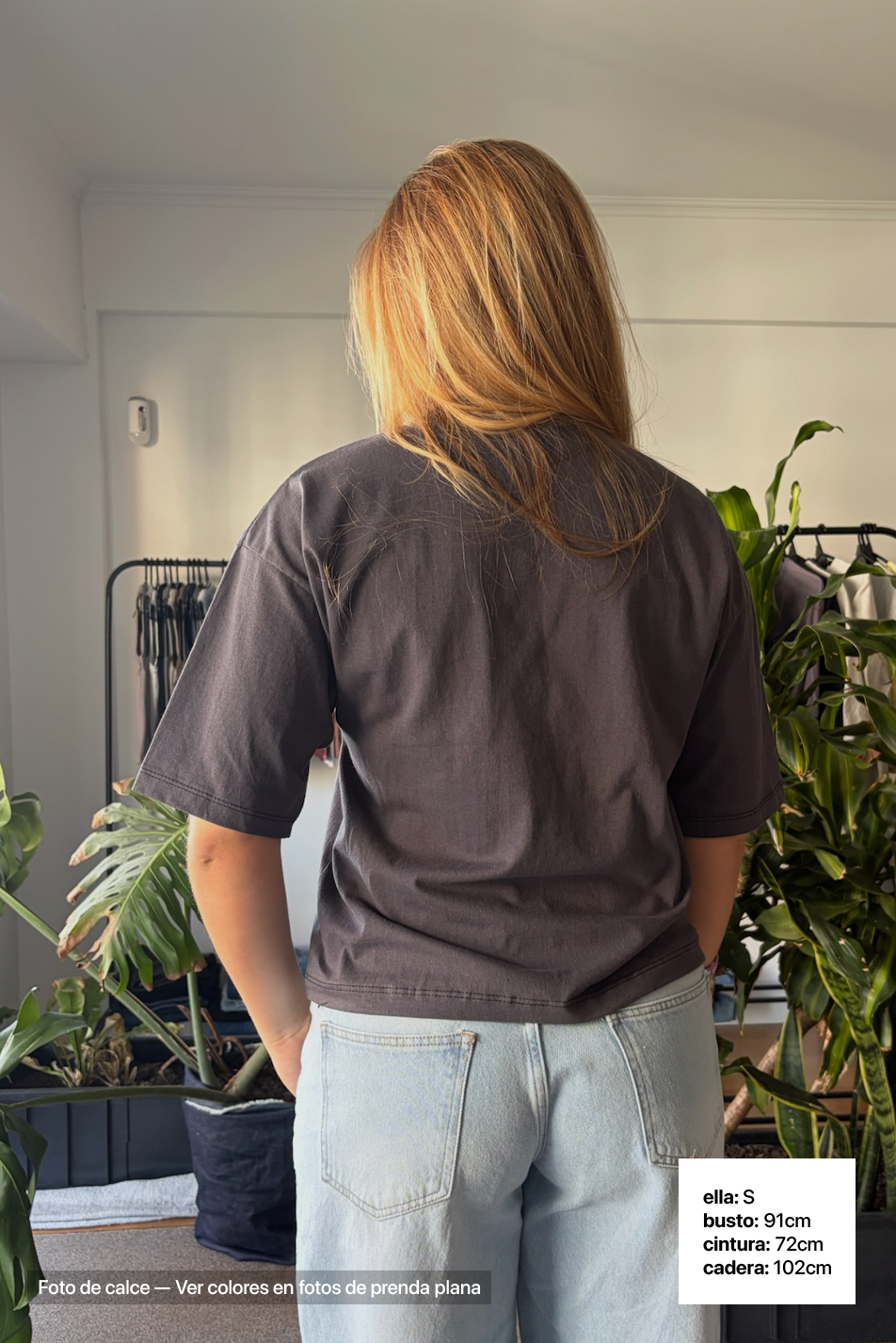 Remera Boxy Fit Mujer