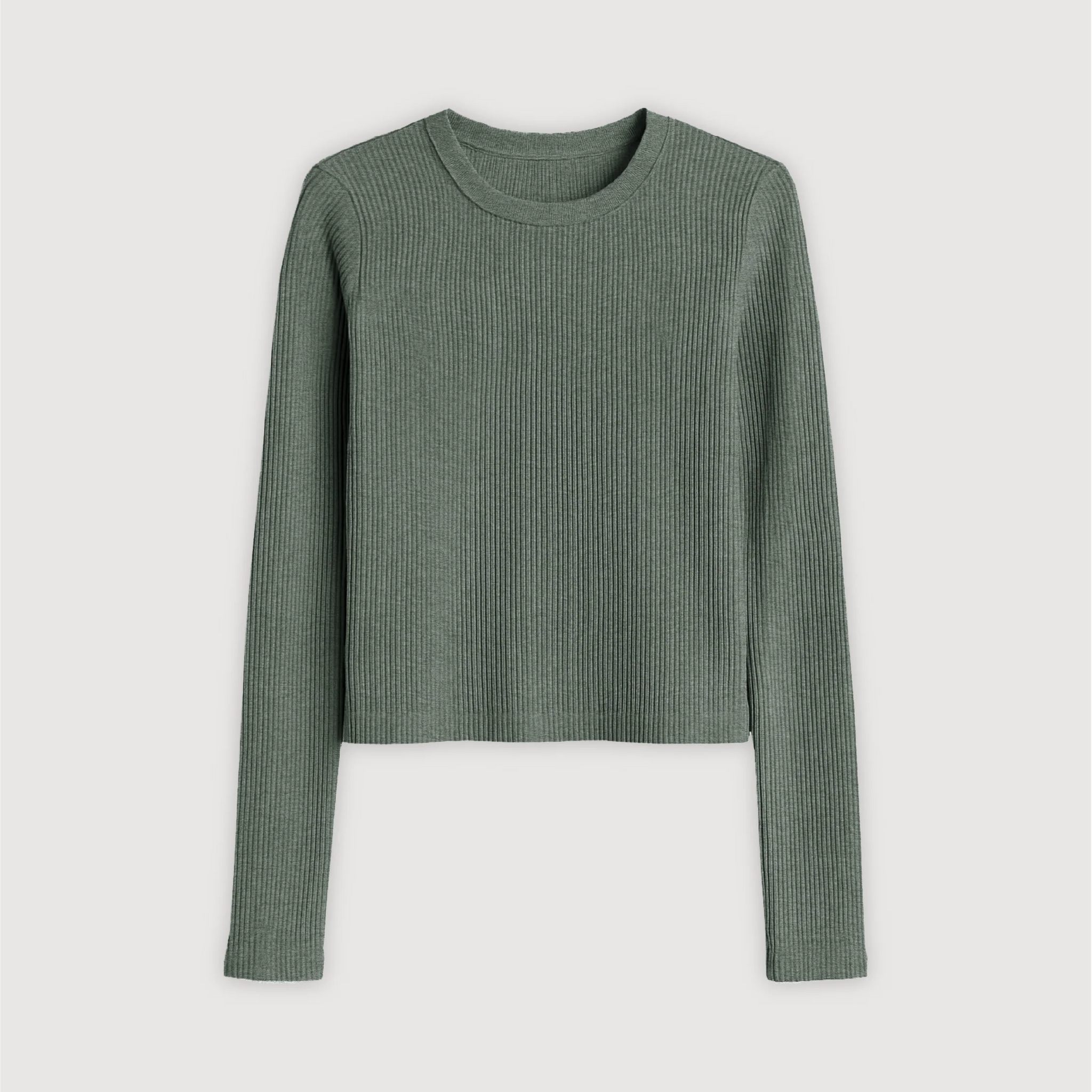 Remera Ribb Manga Larga Crop - Debakle Jasperado