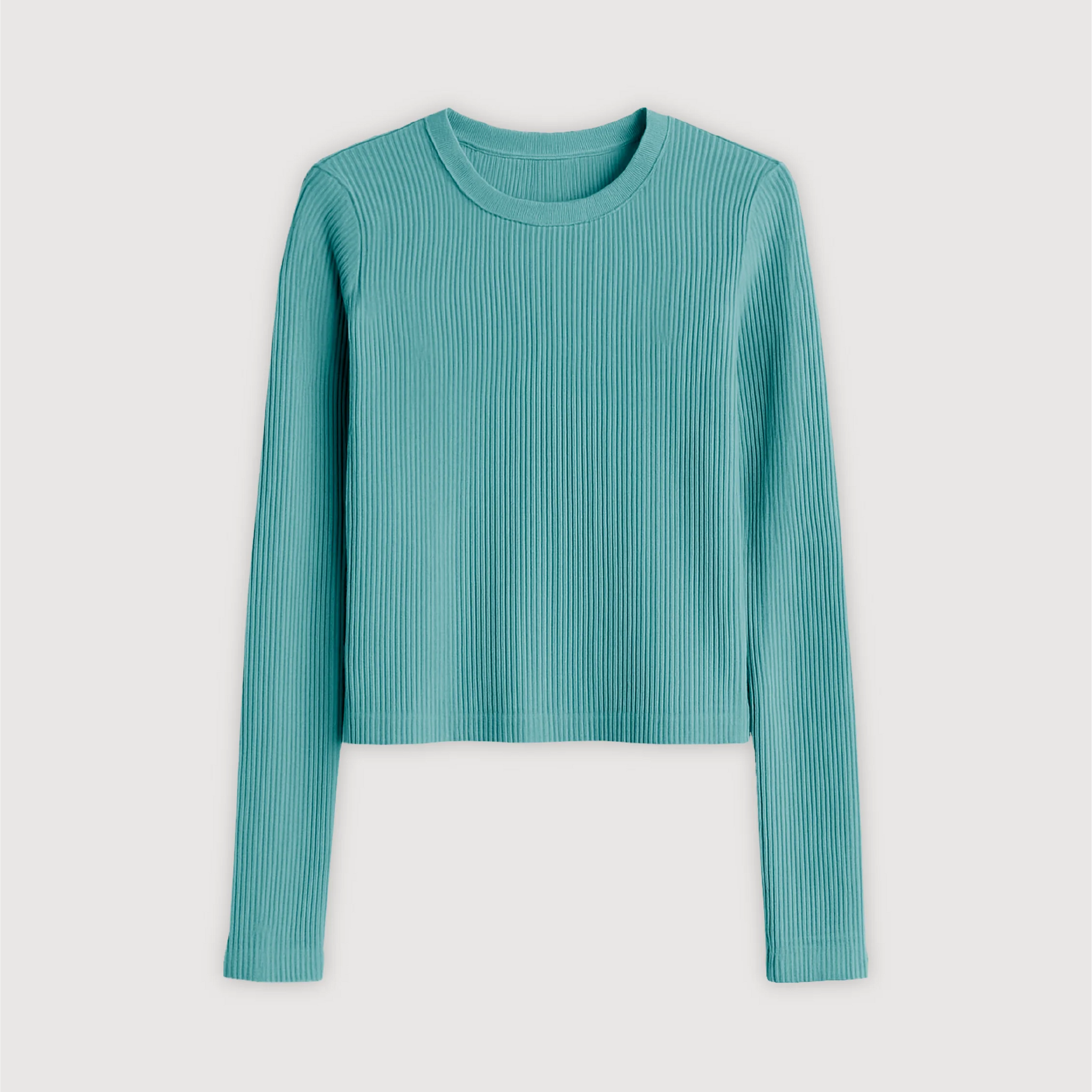 Remera Ribb Manga Larga Crop - Lago Mag