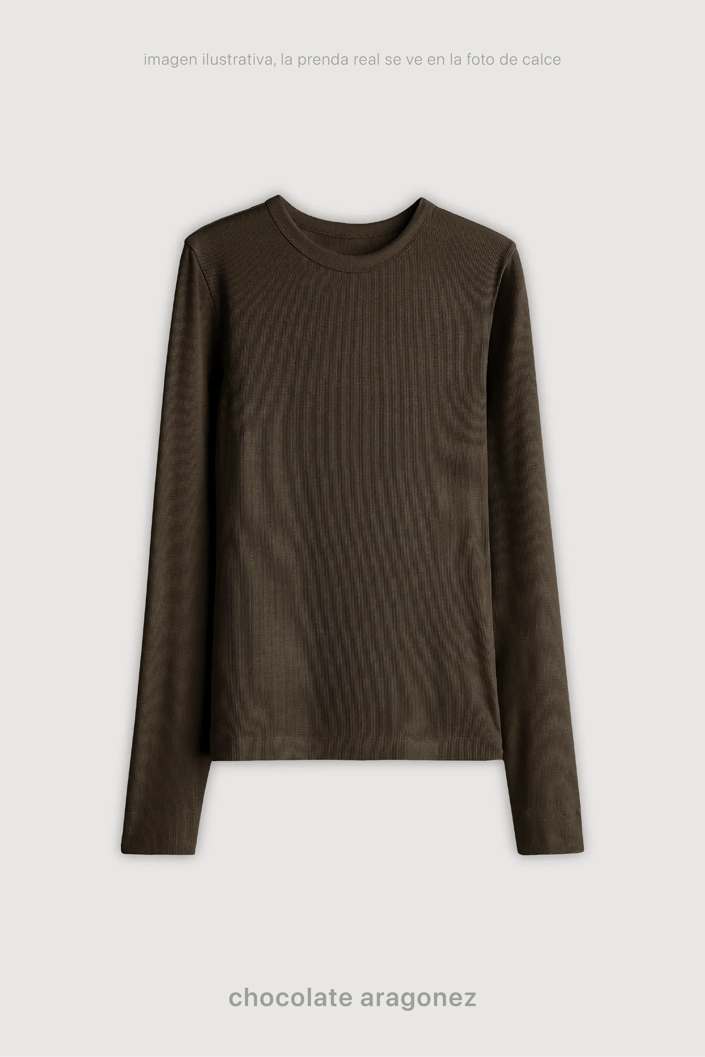 Remera Ribb Manga Larga