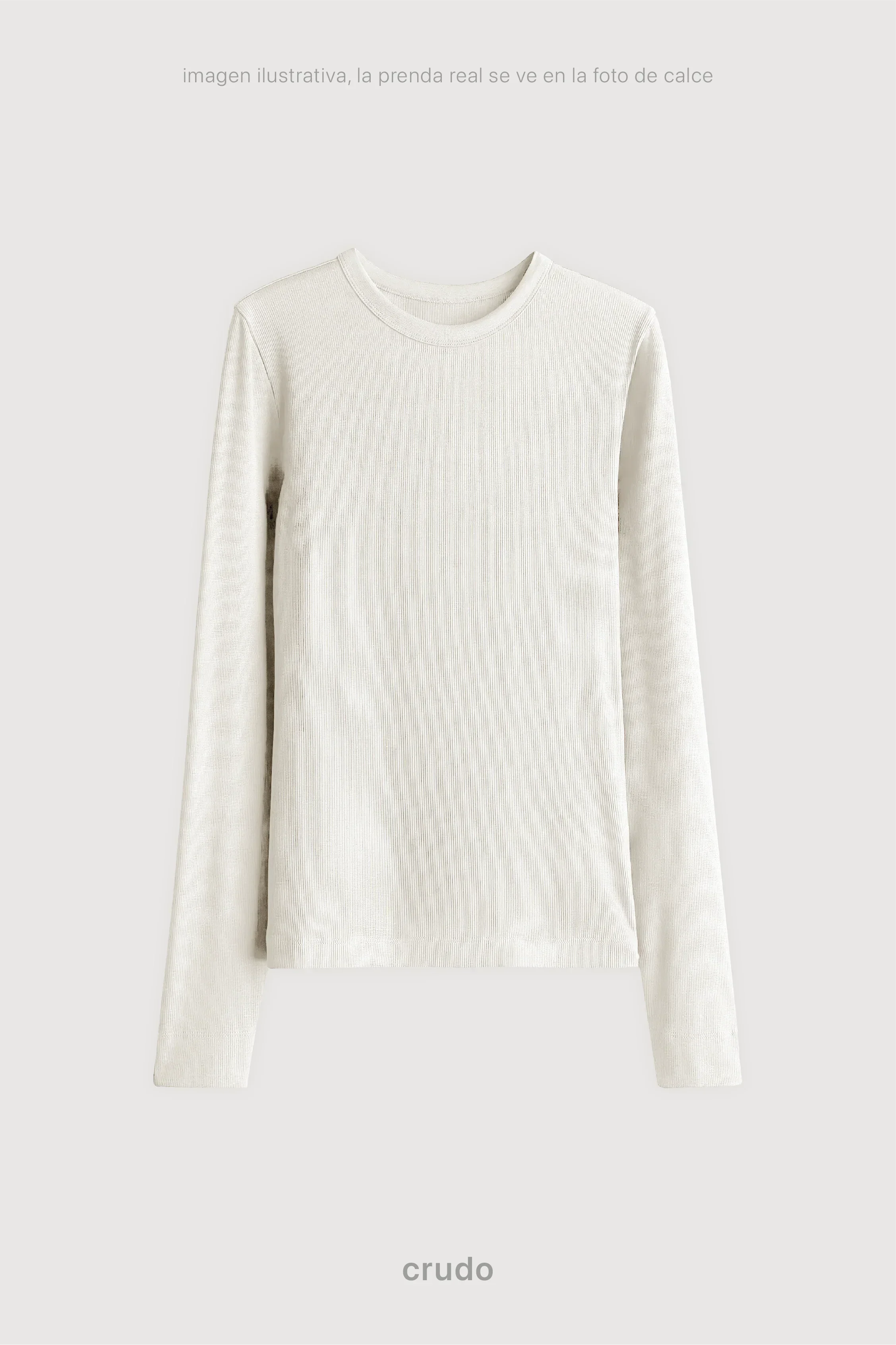 Remera Ribb Manga Larga