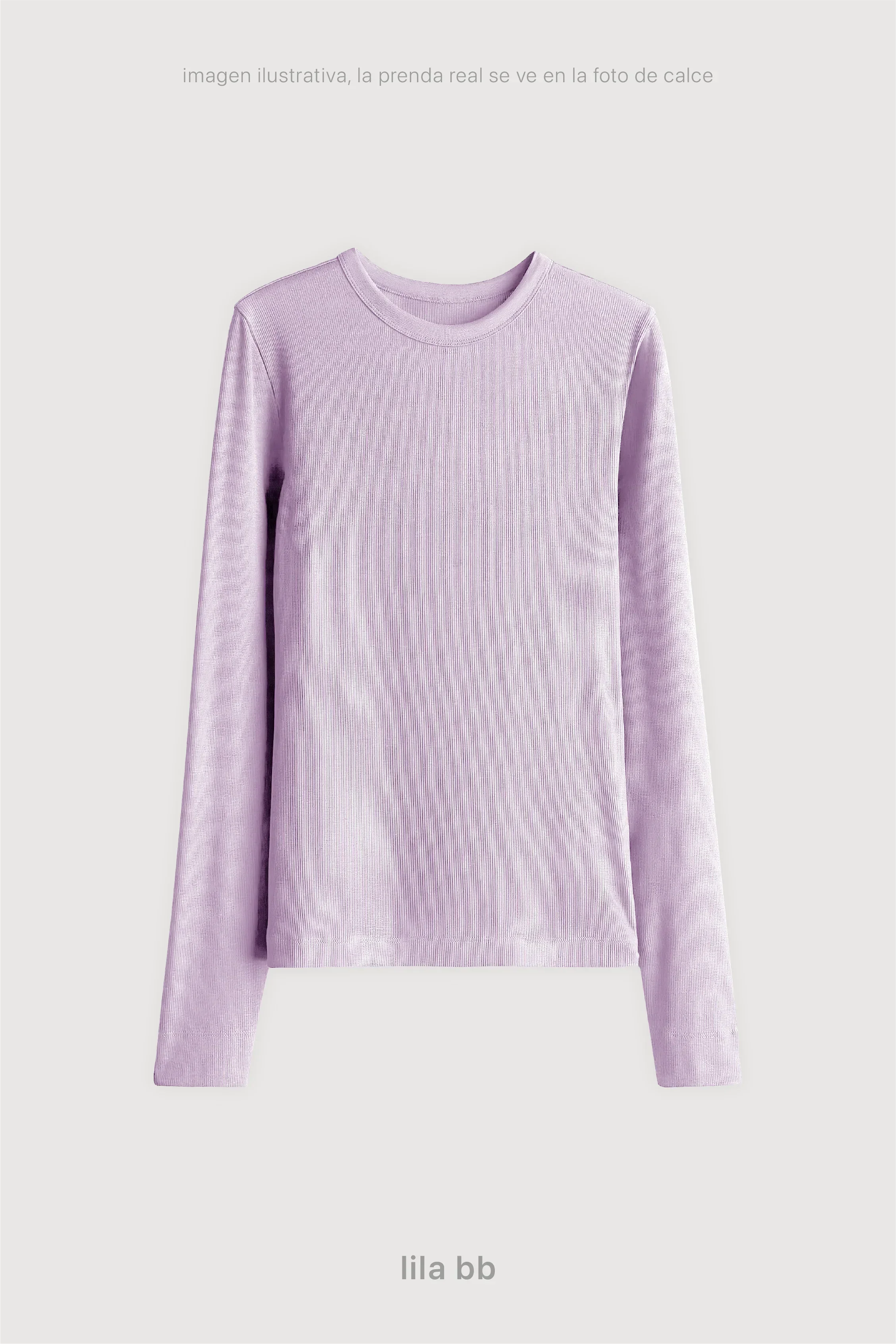 Remera Ribb Manga Larga