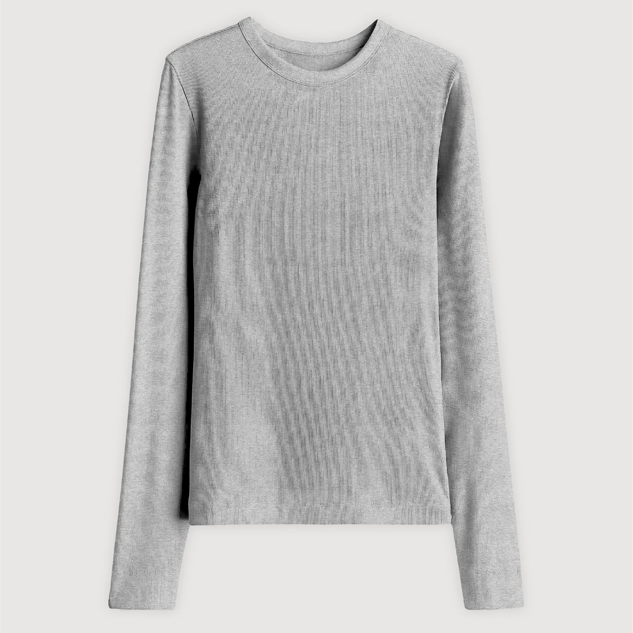 Remera Ribb Manga Larga - Melange