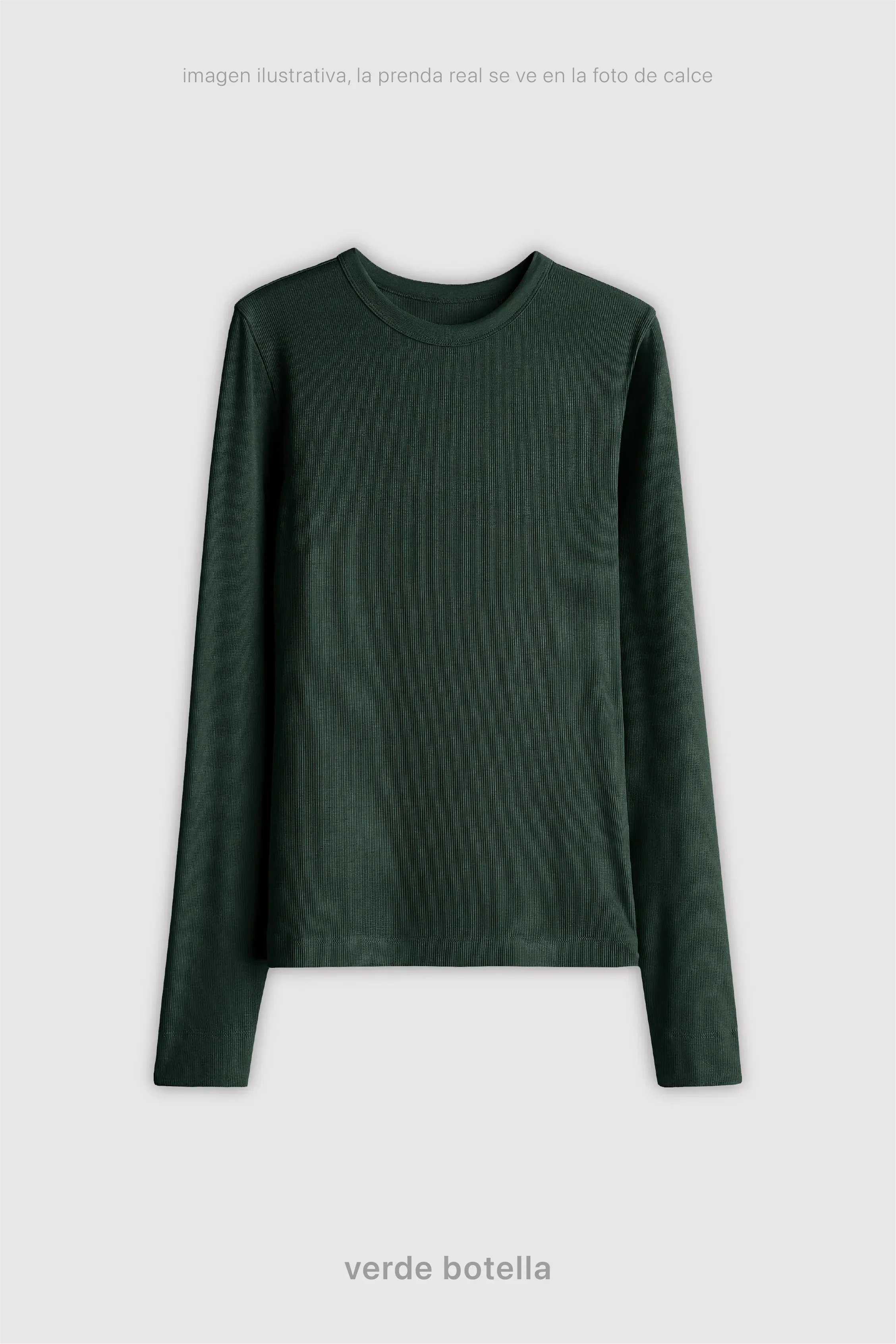 Remera Ribb Manga Larga