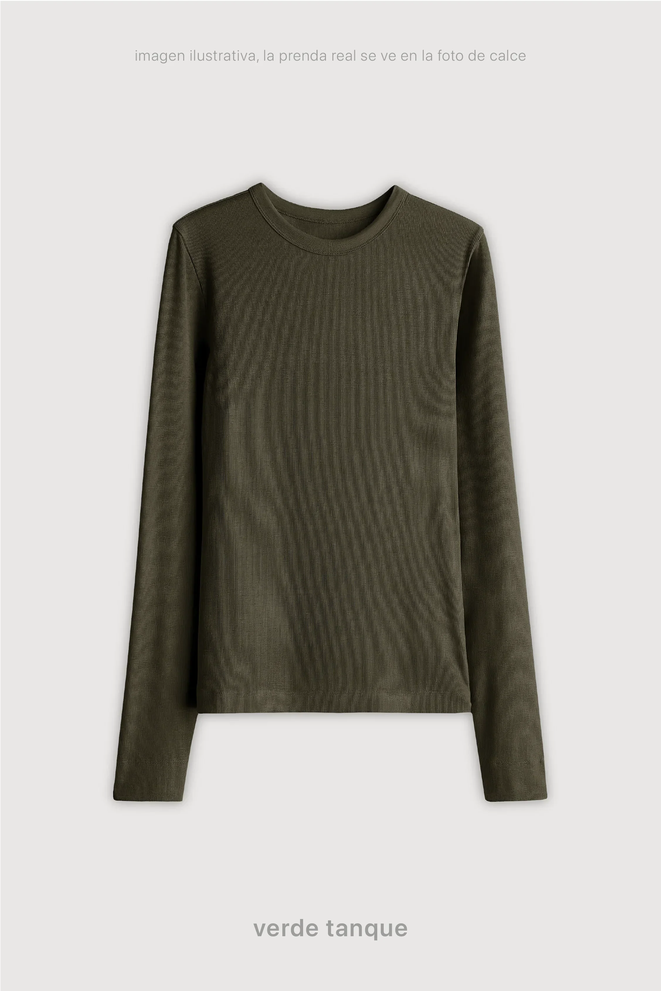 Remera Ribb Manga Larga