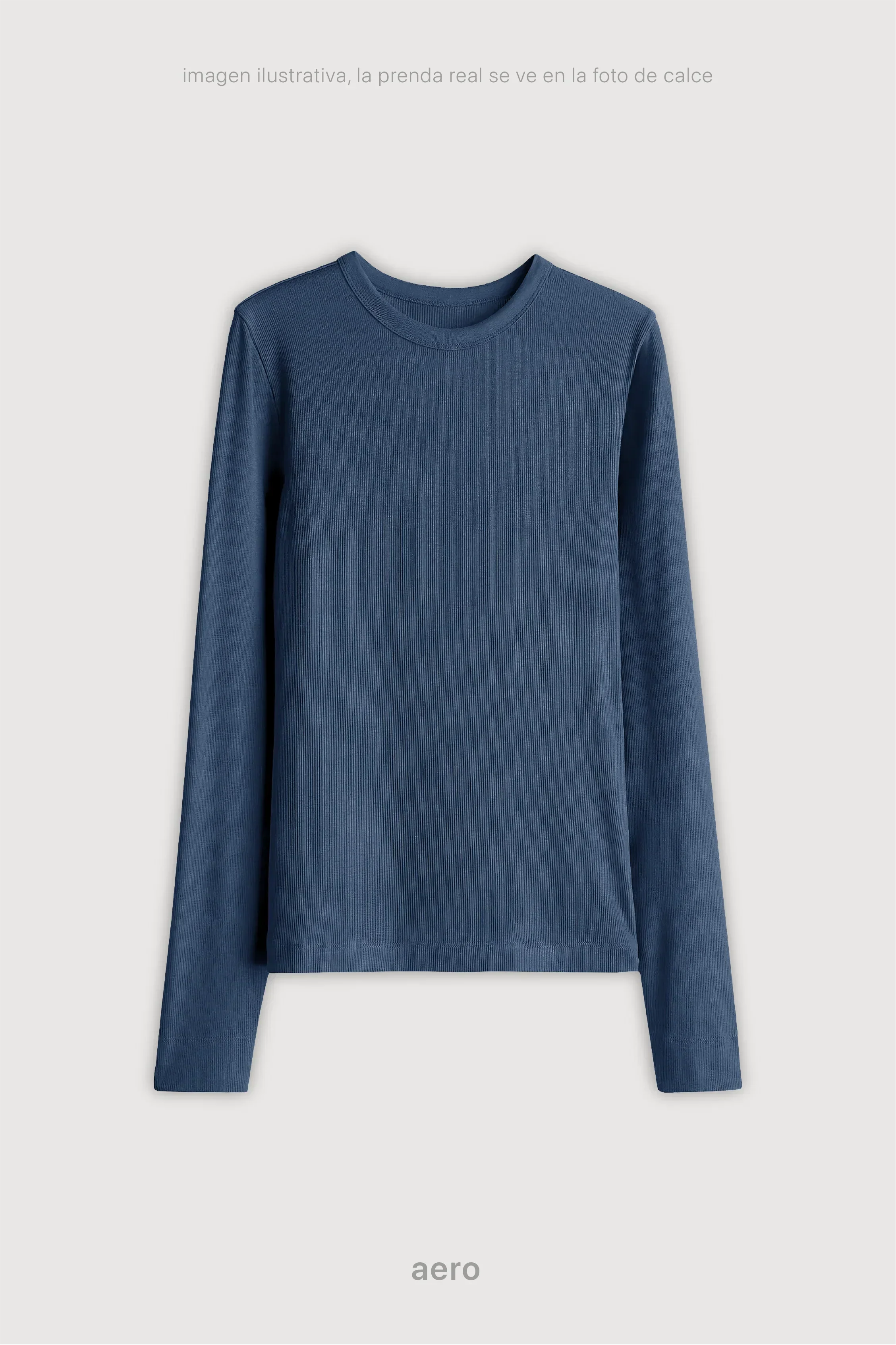 Remera Ribb Manga Larga