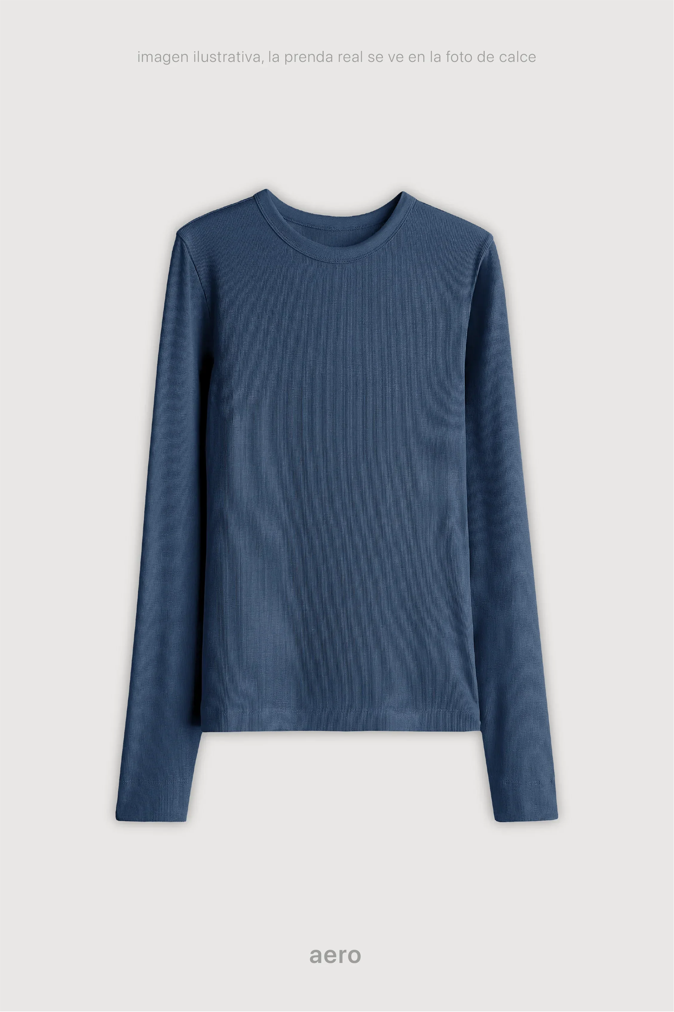 Remera Ribb Manga Larga