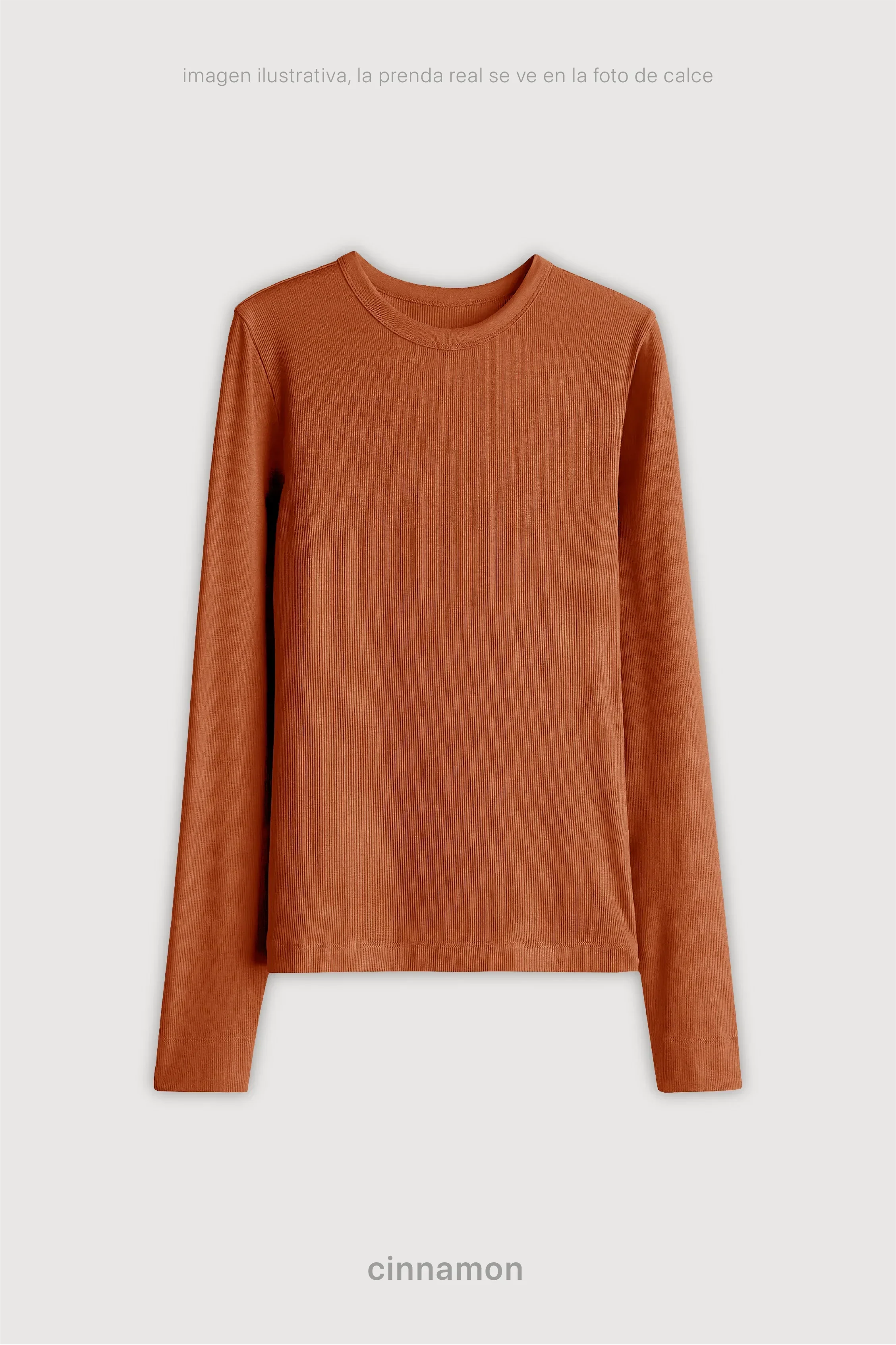 Remera Ribb Manga Larga