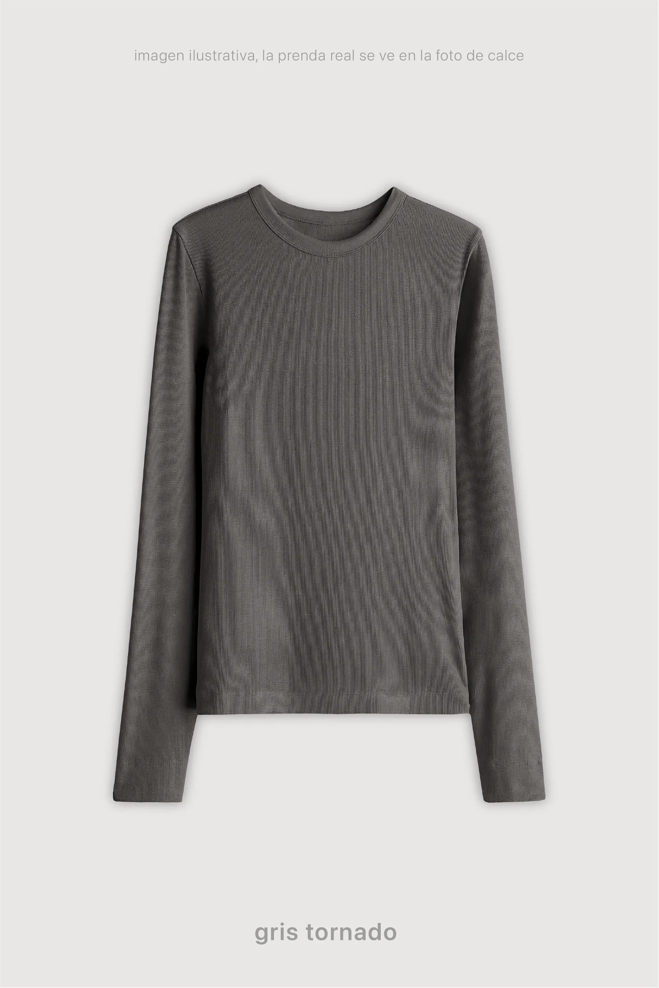 Remera Ribb Manga Larga