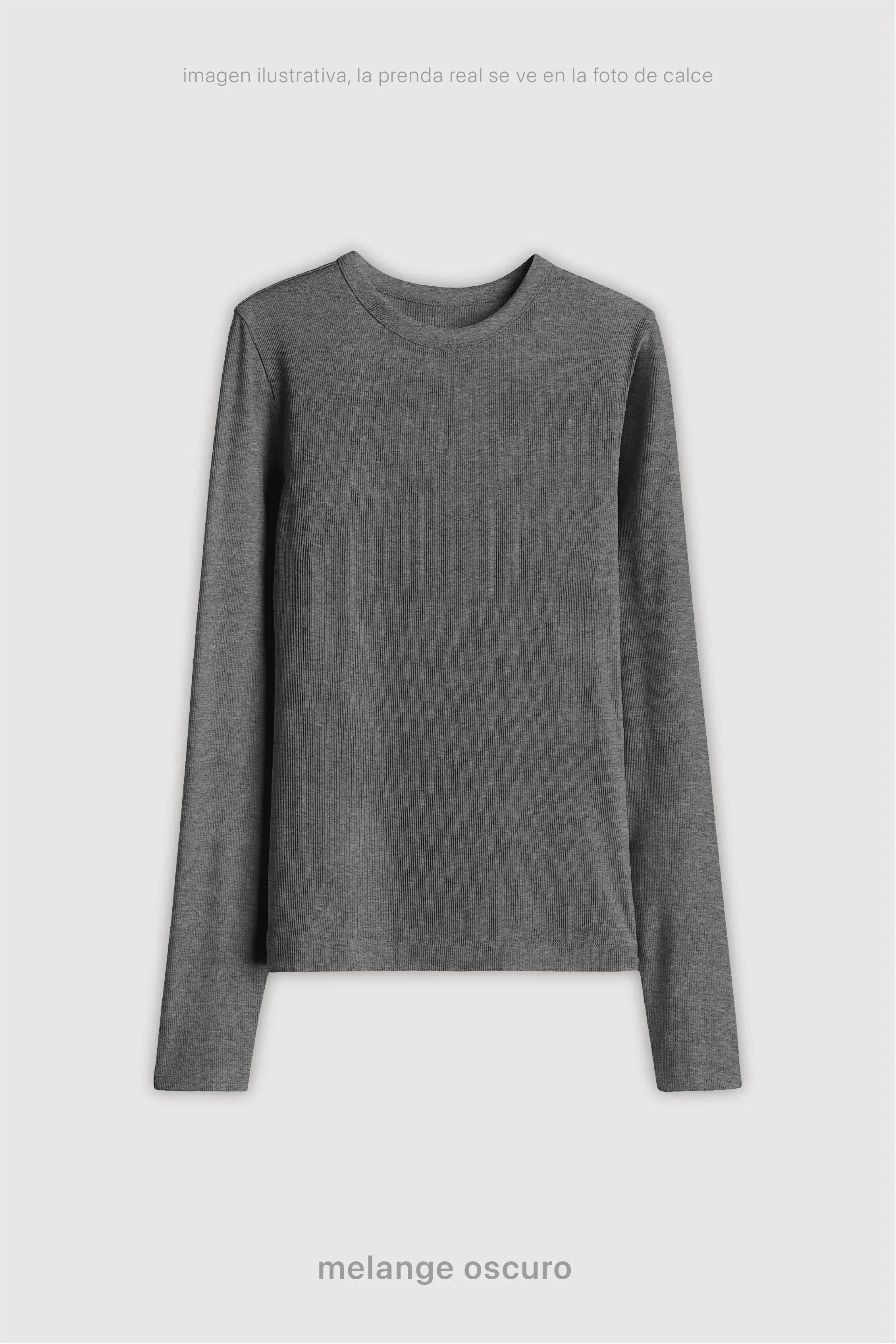 Remera Ribb Manga Larga