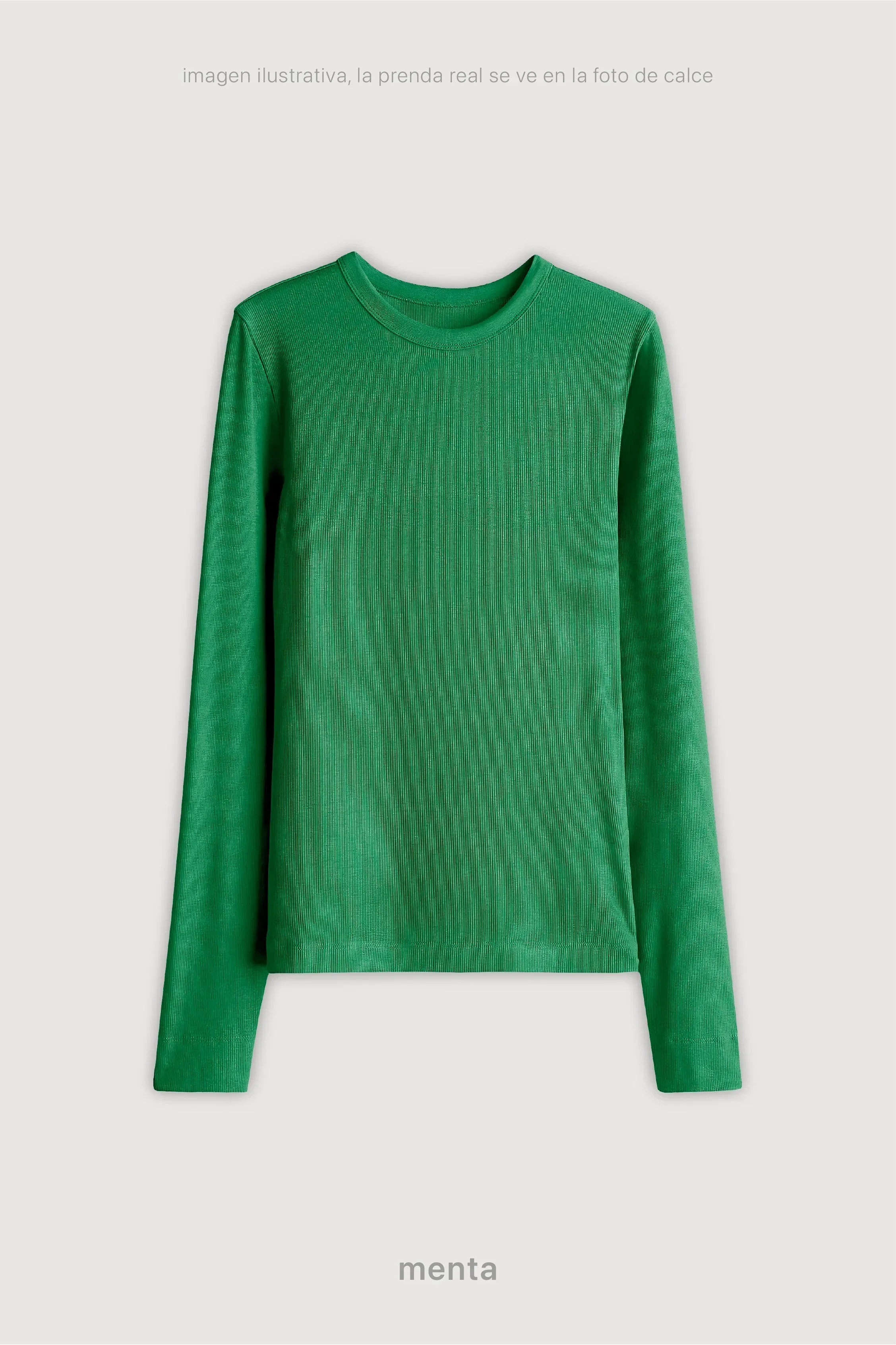 Remera Ribb Manga Larga