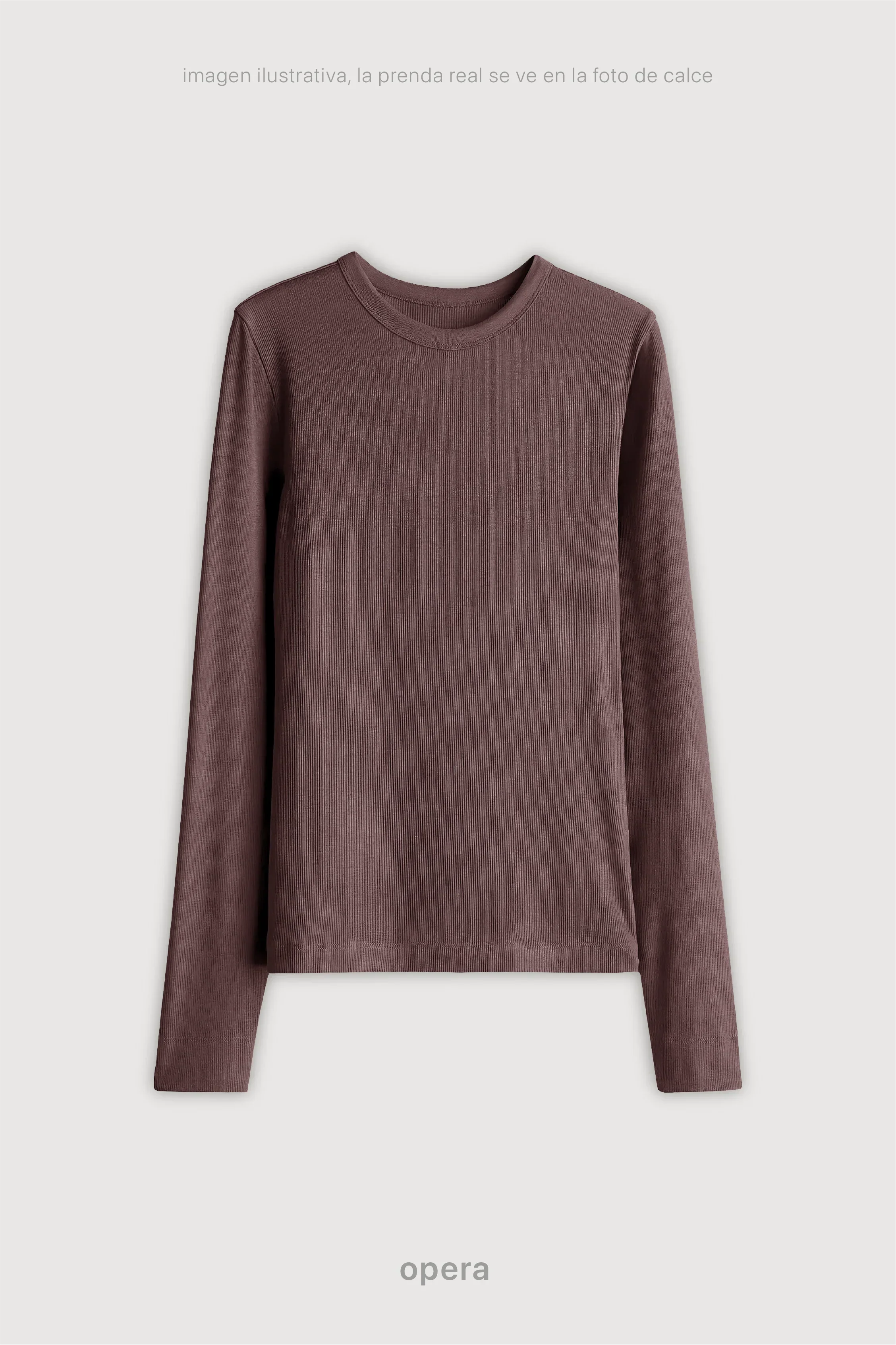 Remera Ribb Manga Larga