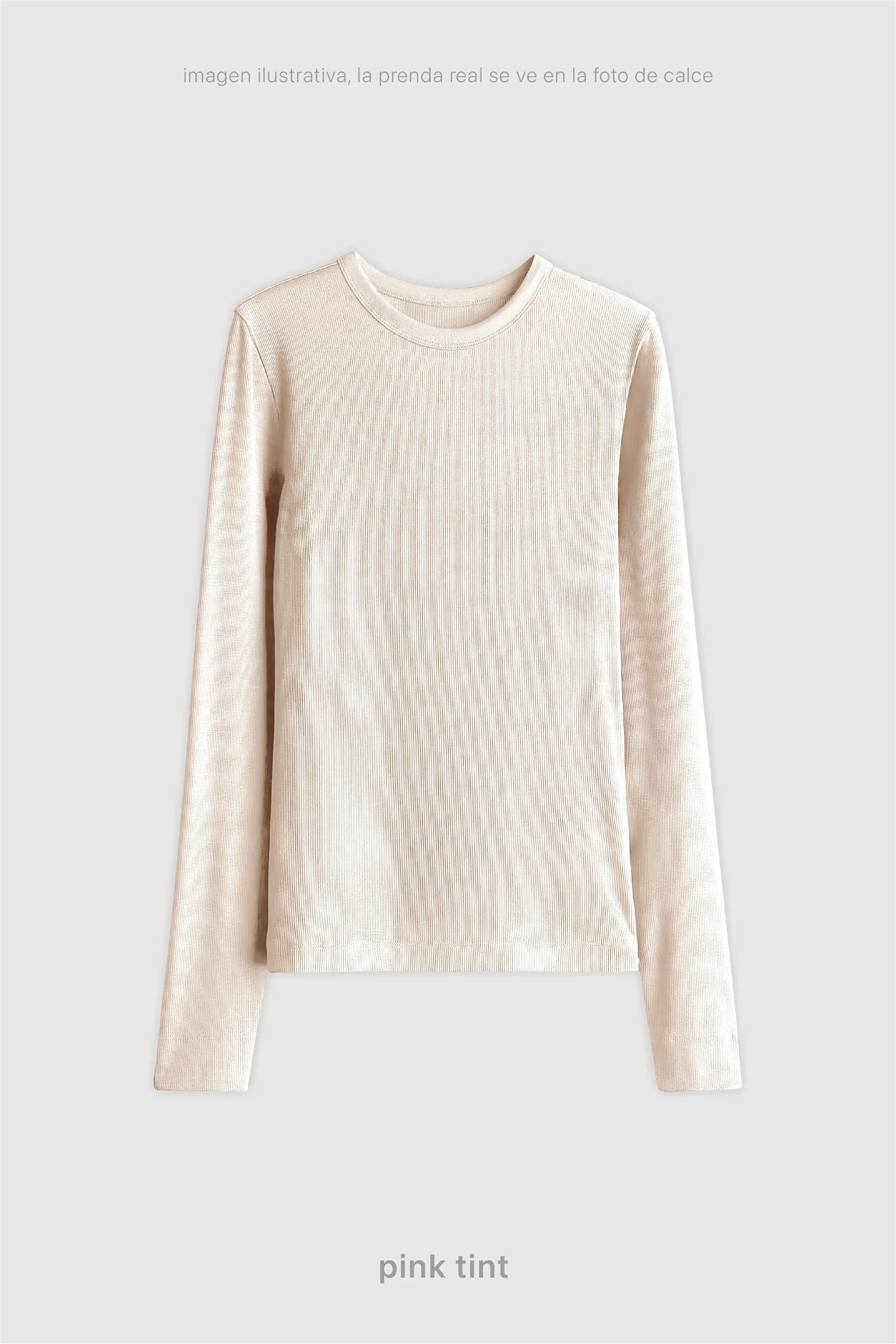 Remera Ribb Manga Larga