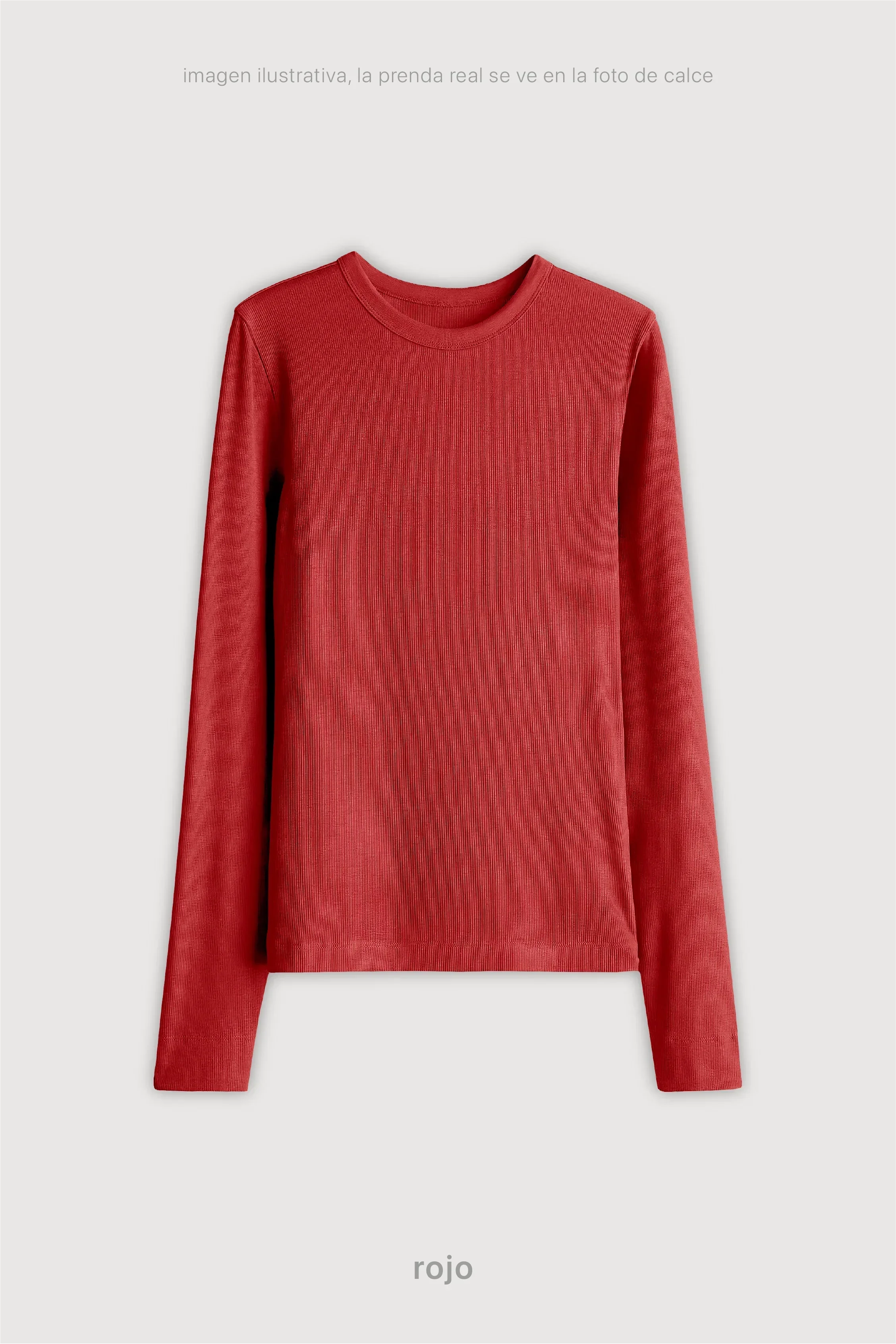 Remera Ribb Manga Larga