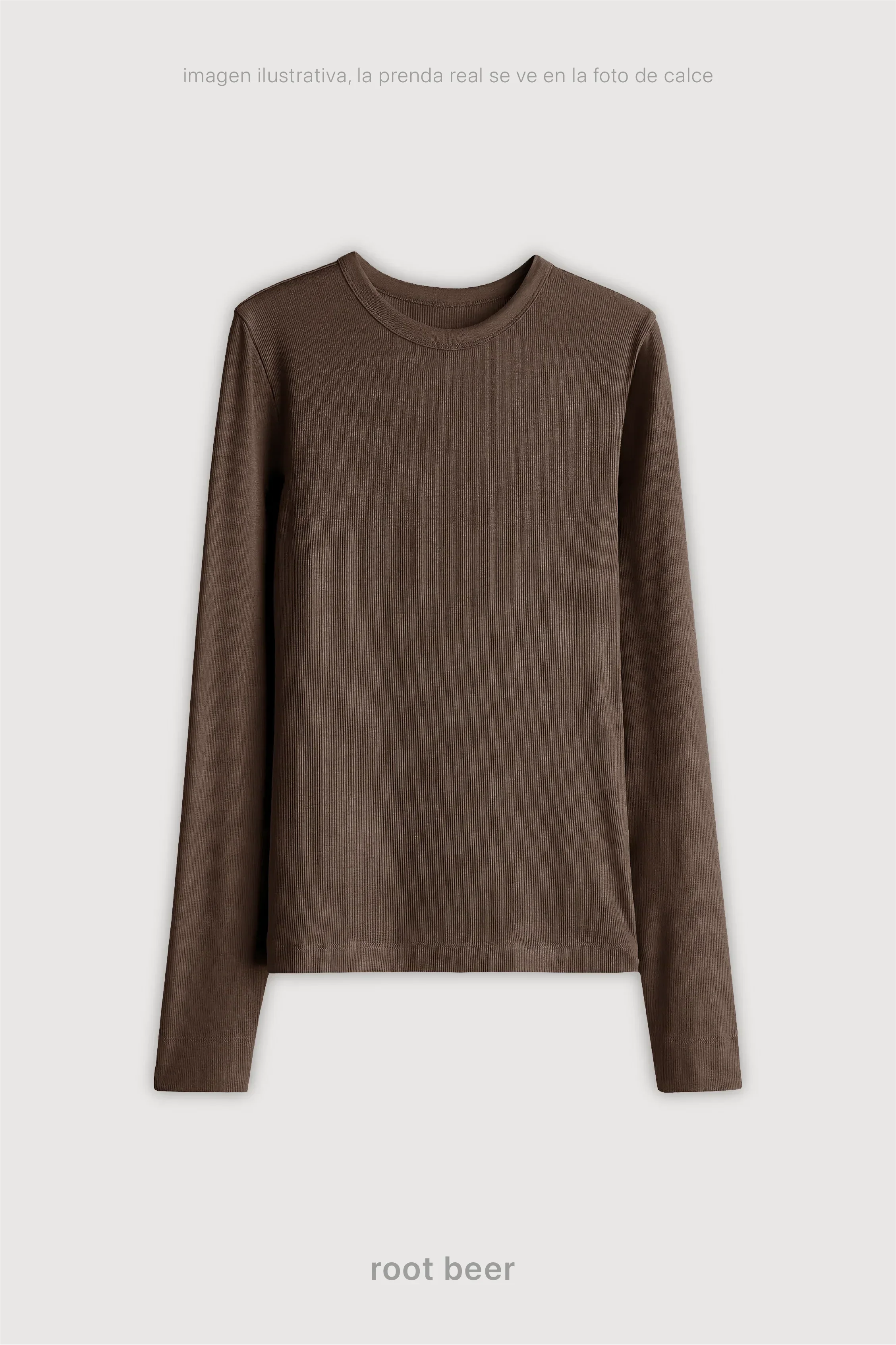 Remera Ribb Manga Larga