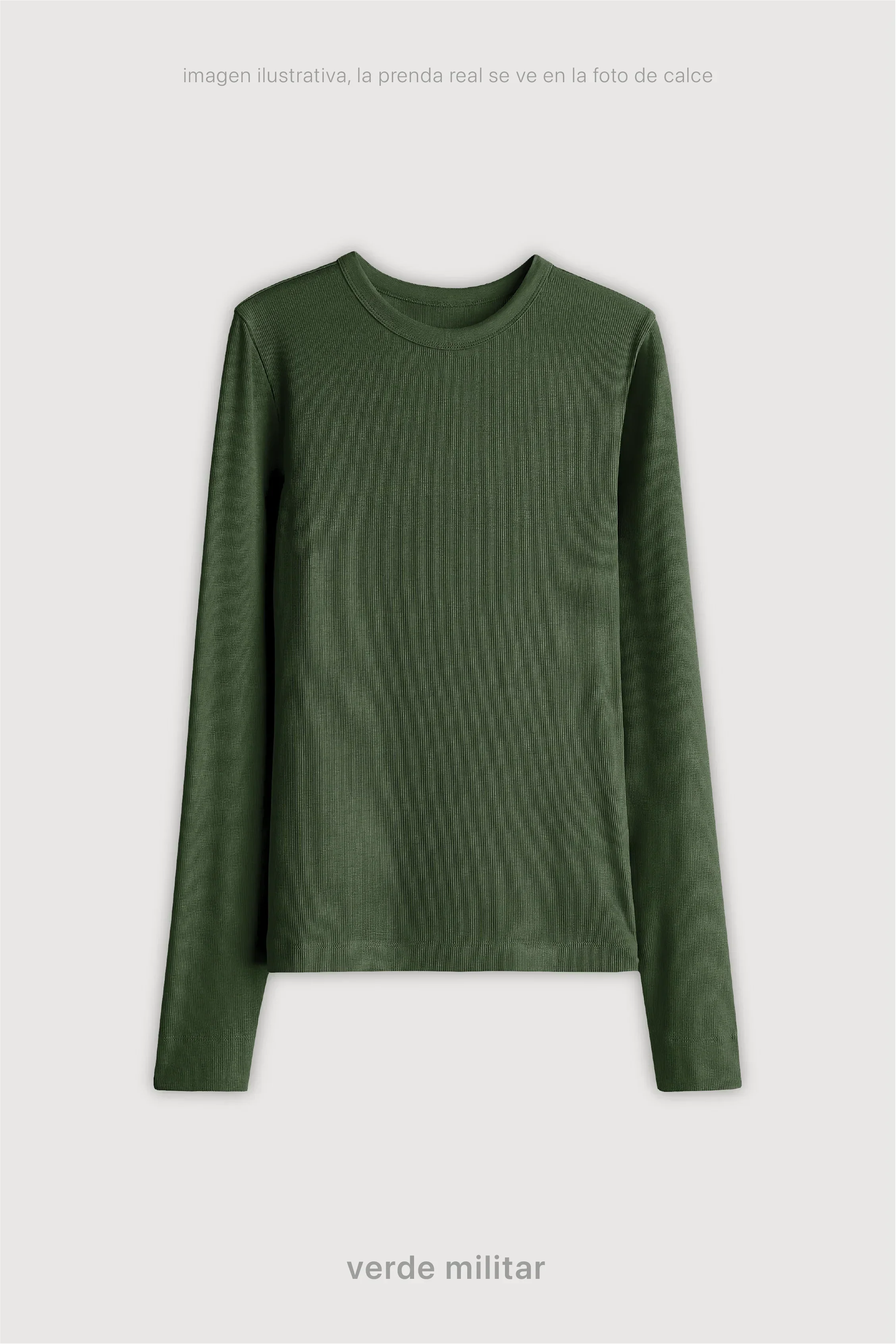 Remera Ribb Manga Larga